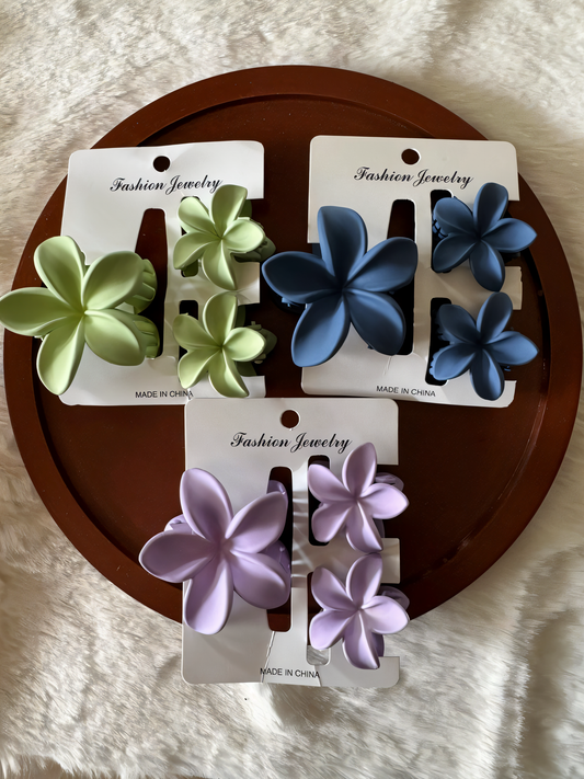🌼 PetalCharm™ Elegant Flower Hair Clip